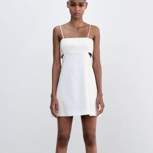 Mini Dress w/ Cut Outs 🤍